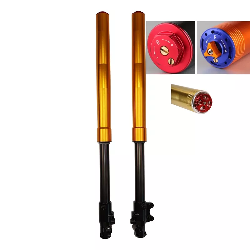 لماذا تختار شوكة أمامية مقلوبة وقابلة للتعديل لدراجتك النارية؟